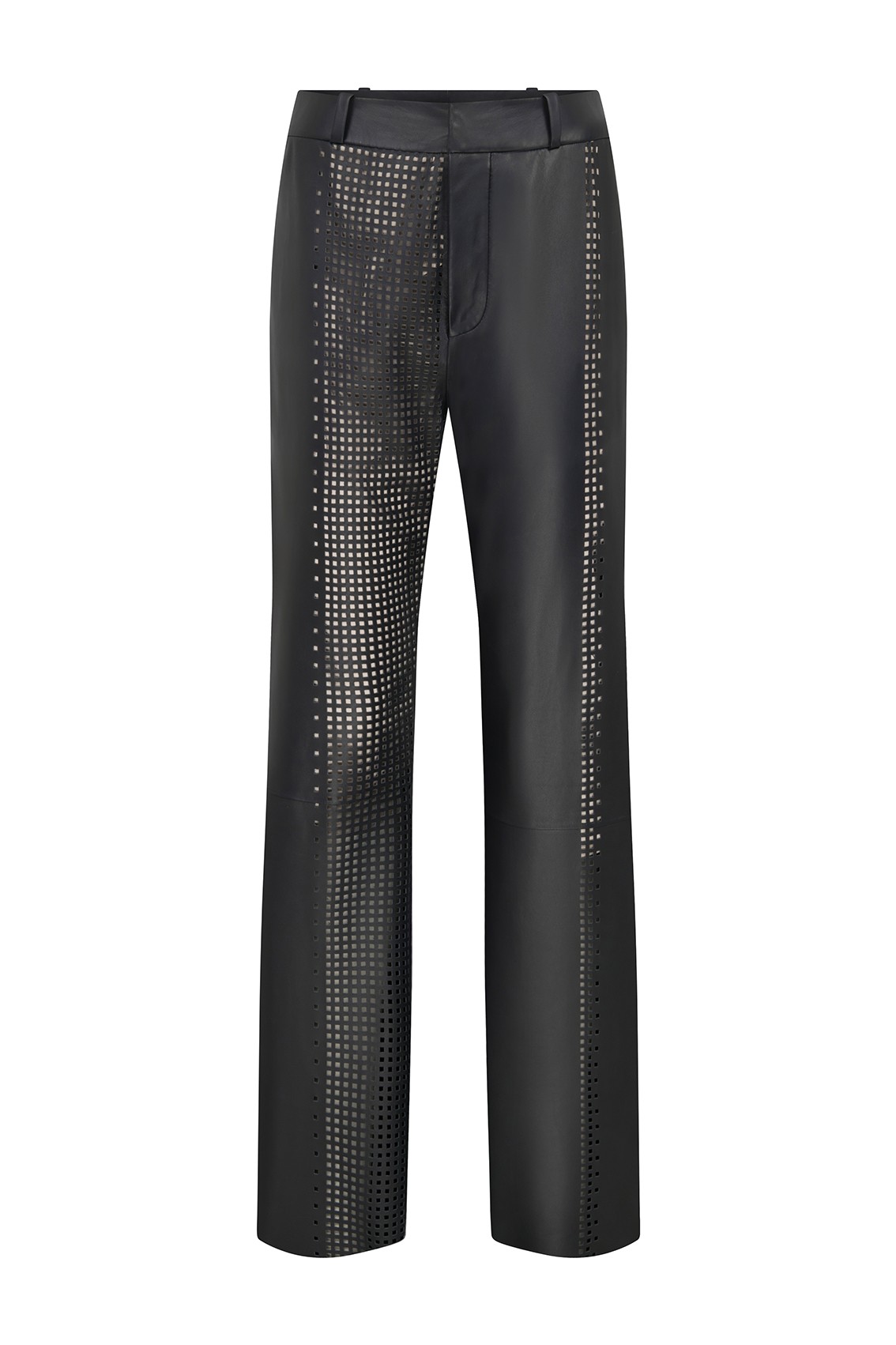 LIMITED EDITION - PERFORATED LEATHER TROUSERS