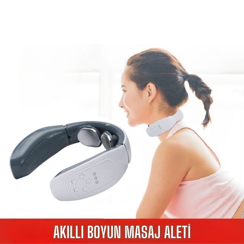 Akıllı Boyun Masaj Aleti Sıcak Kompresli Masaj Cihazı TP-1018
