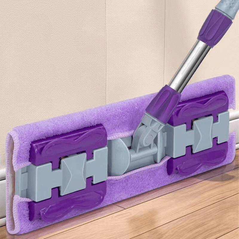 Yer Mopu Duvar Fayans Cam Temizlik Mikrofiber 4 Mandallı Mop(MOR)