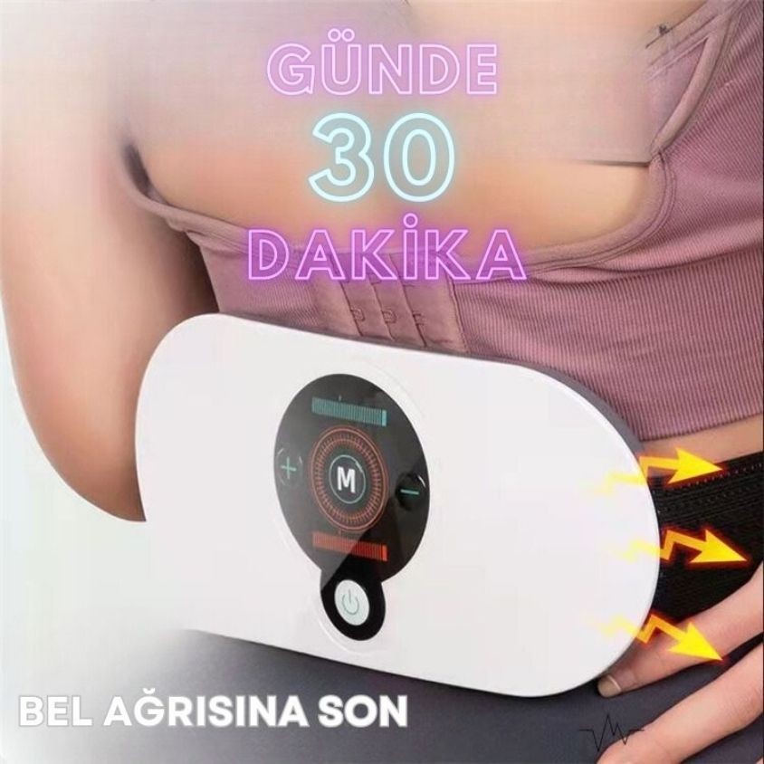 Titreşim Ve Sıcak Kompresli Masaj Kemeri Göbek Bacak Masaj Kemeri Tp-1031