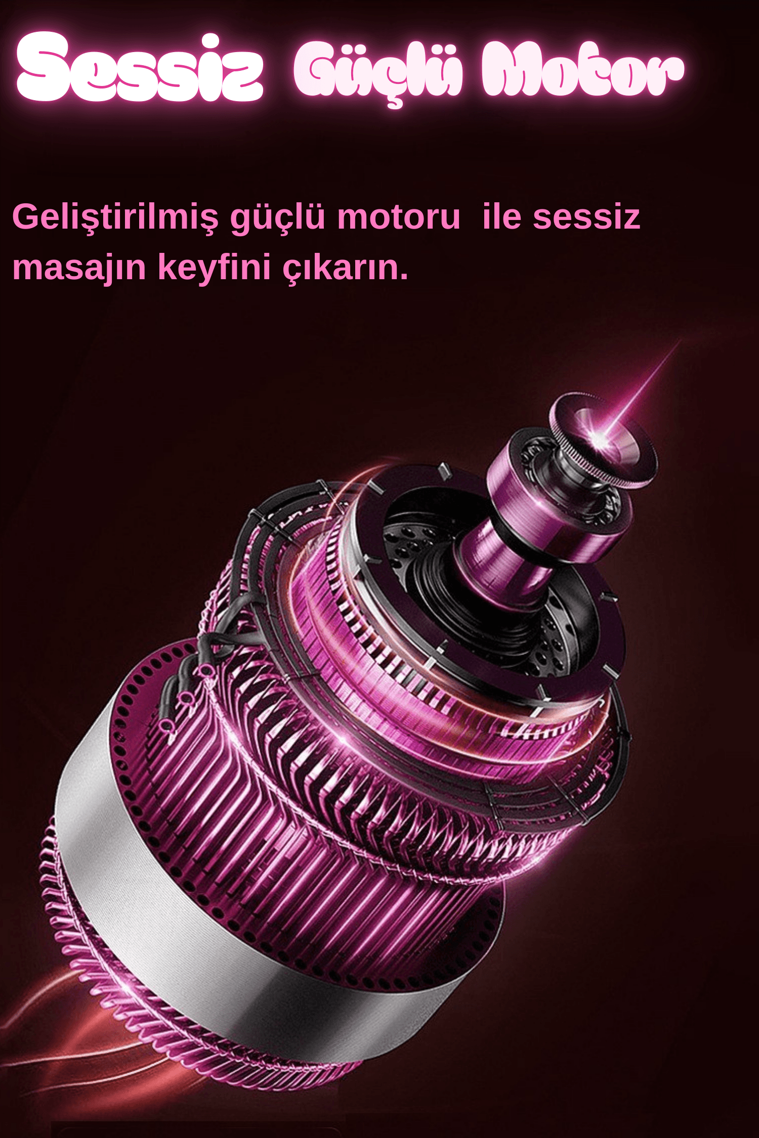 4mm Başlık Mini Masaj Tabancası Sporcu Masaj Aleti Taşınabilir Fasya Masaj Aleti Tp-1008