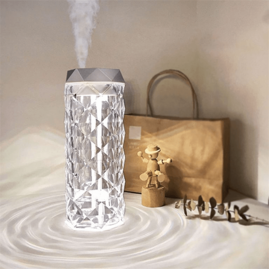 Prizmatik Camlı Tasarım 1000ml Hava Nemlendirici Taşınabilir Aroma Difüzörü H2o Tp-1023