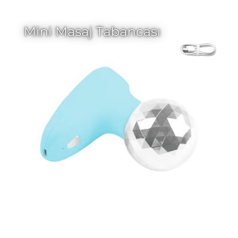 4mm Başlık Mini Masaj Tabancası Sporcu Masaj Aleti Taşınabilir Fasya Masaj Aleti Tp-1008