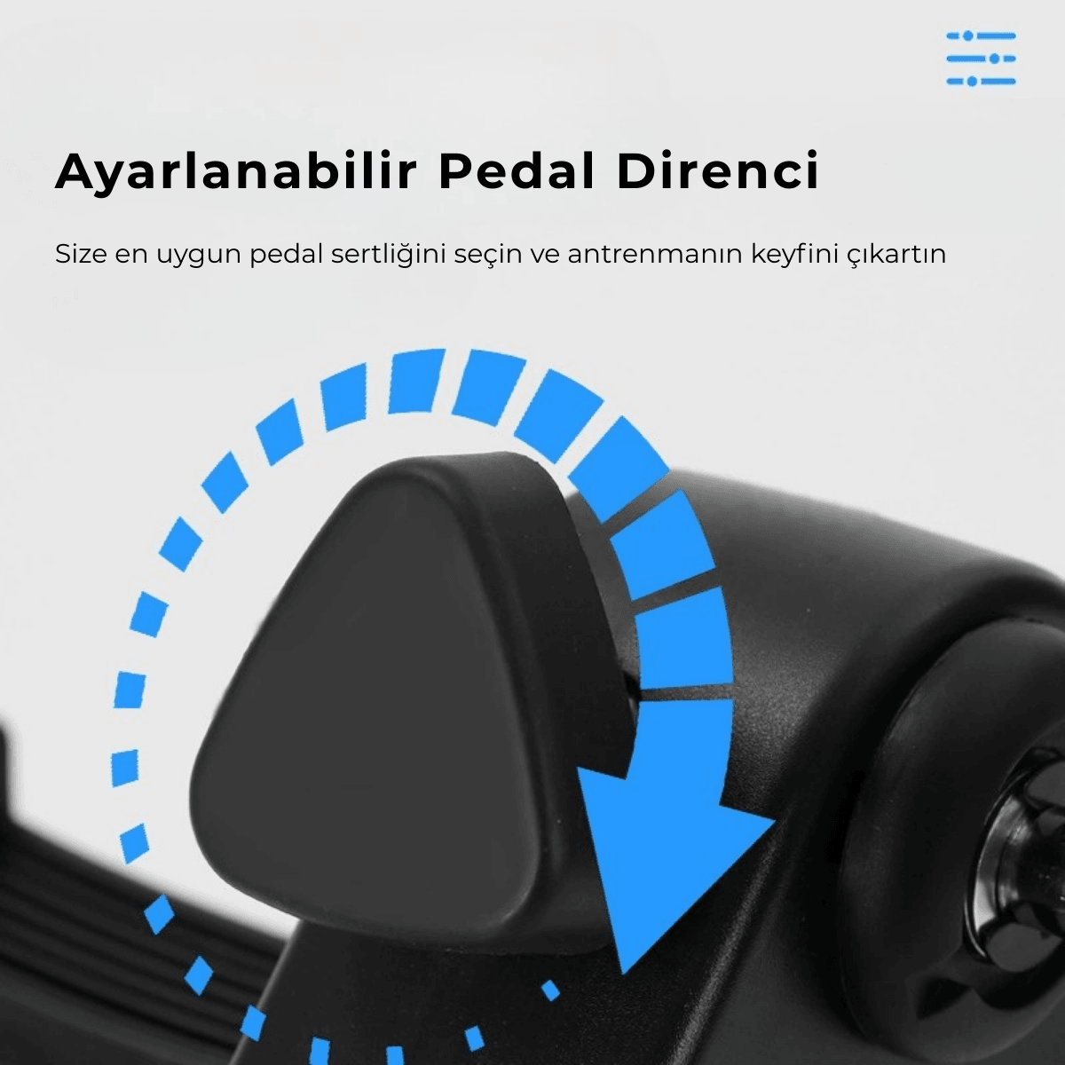 El Ayak Mini Kondisyon Bisikleti- Mini Taşınabilir Spor Aleti- Kondisyon Egzersiz Aleti