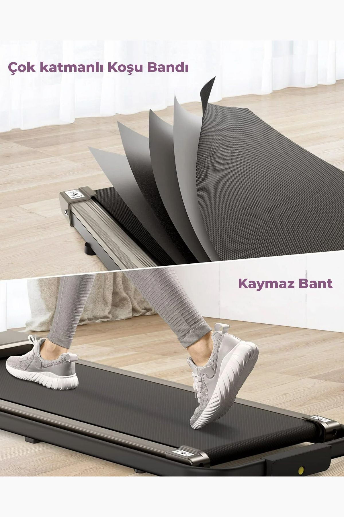 N-fit Uzaktan Kumandalı Koşu Bandı 10 Km Hız ( Yenilenmiş Tasarım )