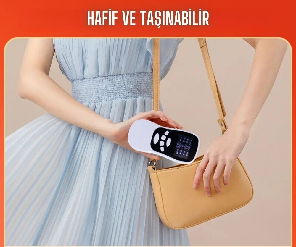 Tens Ems Masaj Cihazı Şarjlı Fizik Tedavi Aleti TP-1017