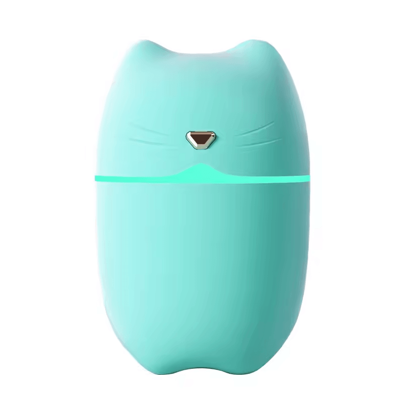 Kedi Şekilli Hava Nemlendirici USB Buhar Makinesi Aroma Difüzörü H2o Tp-1005