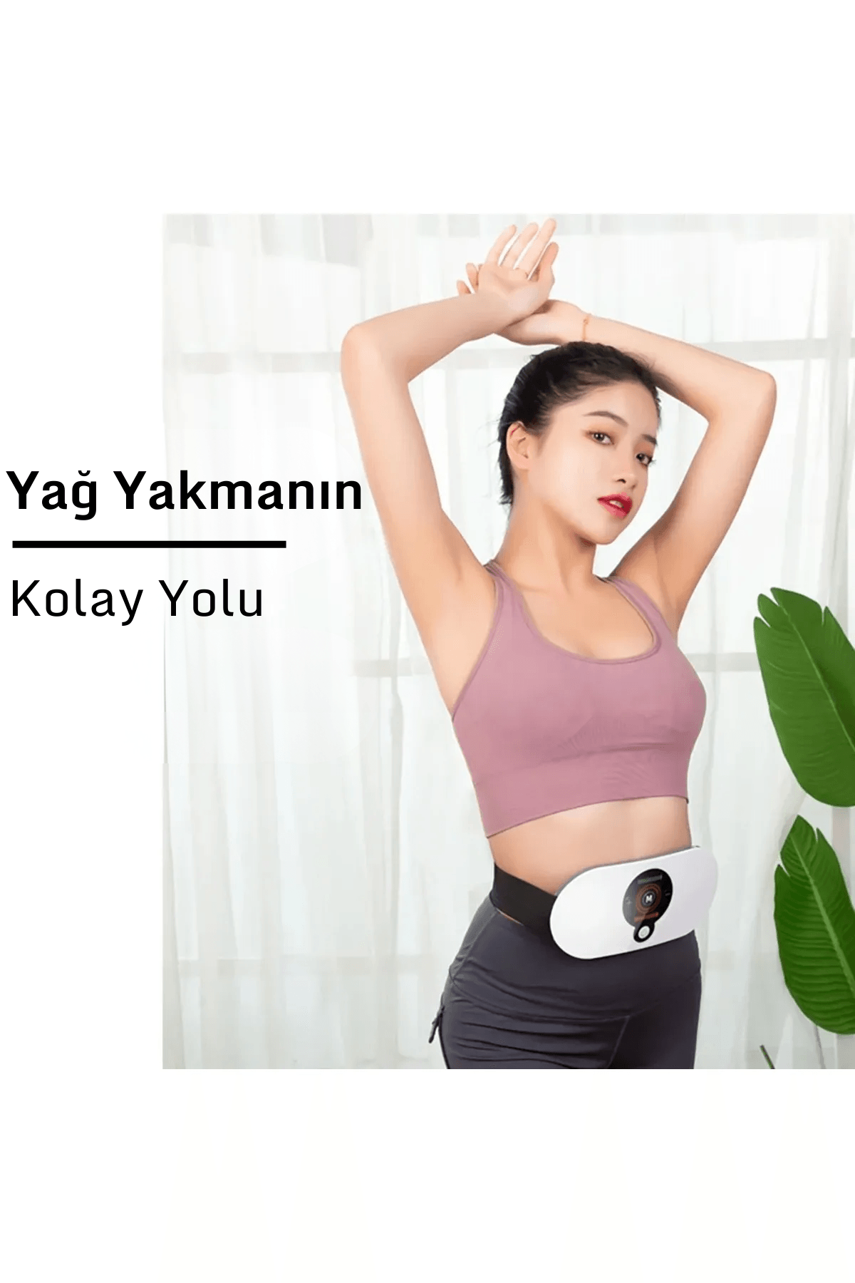 Titreşim Ve Sıcak Kompresli Masaj Kemeri Göbek Bacak Masaj Kemeri Tp-1031