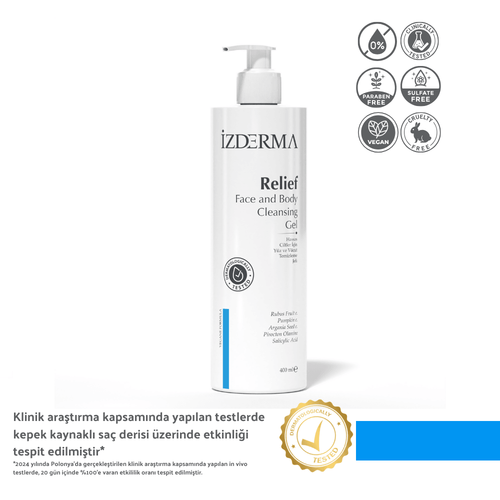 Relief Yüz ve Vücut Temizleme Jeli