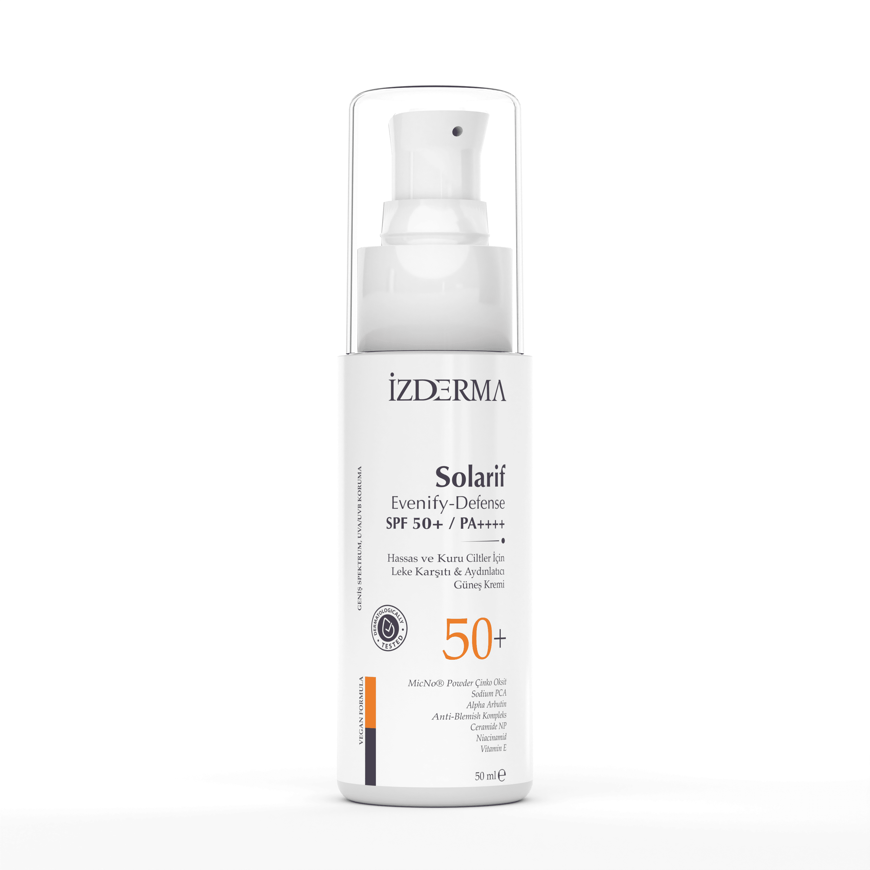 Solarif Evenify-Defense Leke karşıtı Güneş Kremi 50 ML 50 SPF