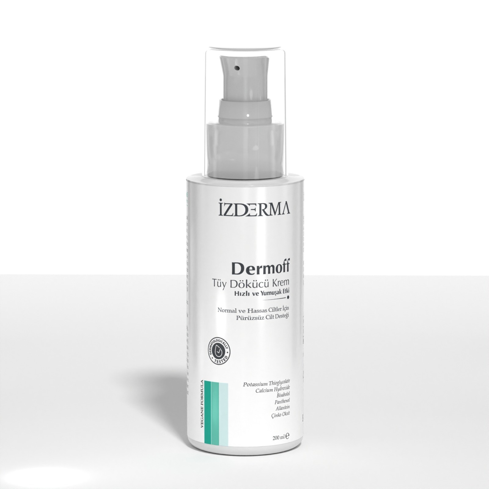 İzderma Dermoff Tüy Dökücü Krem 200 ML 