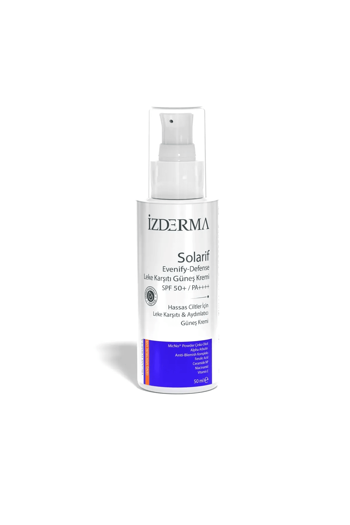 Solarif Evenify-Defense Leke karşıtı Güneş Kremi 50 ML 50 SPF