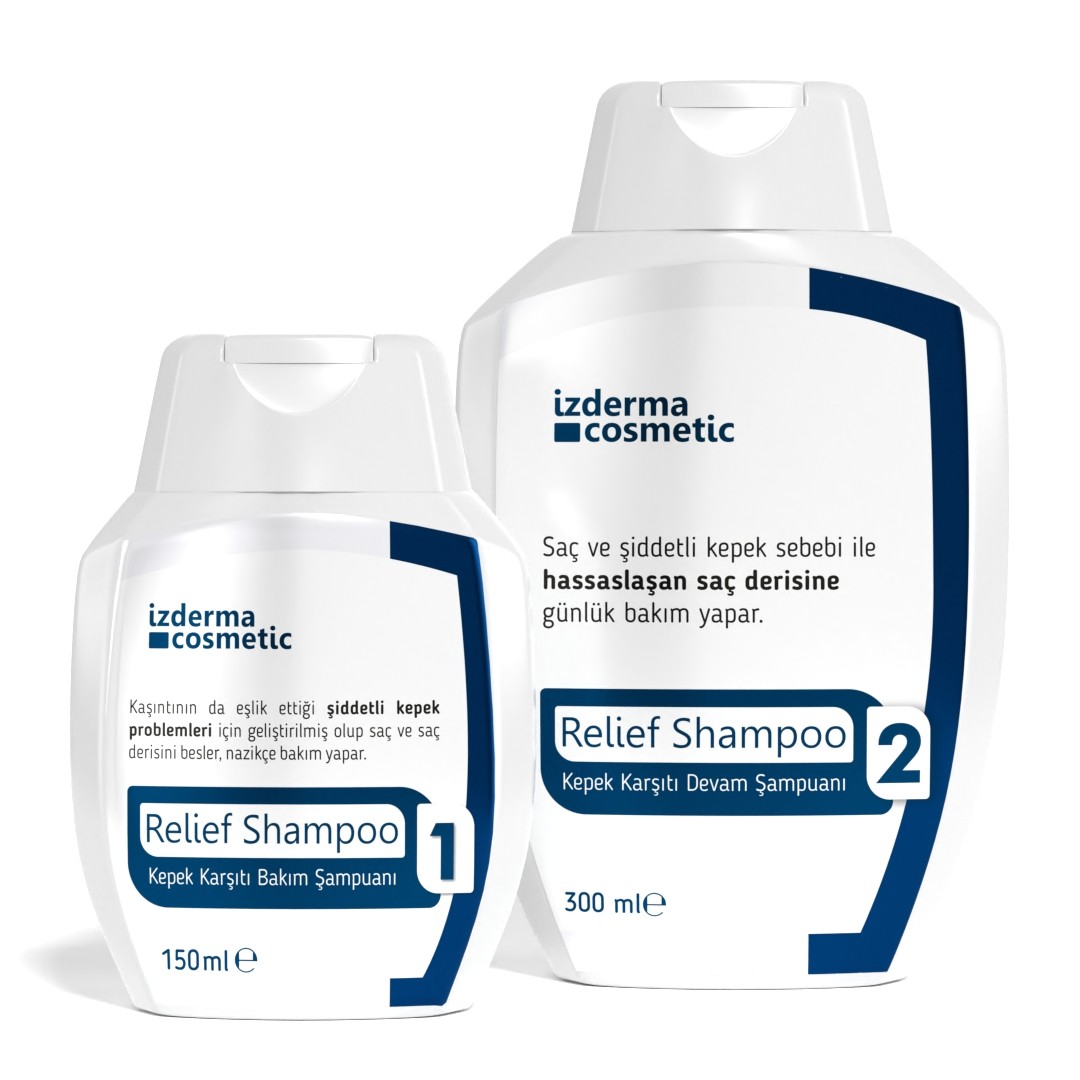 Relief Shampoo Kepek Karşıtı Bakım ve Devam Şampuanı 2'li Set