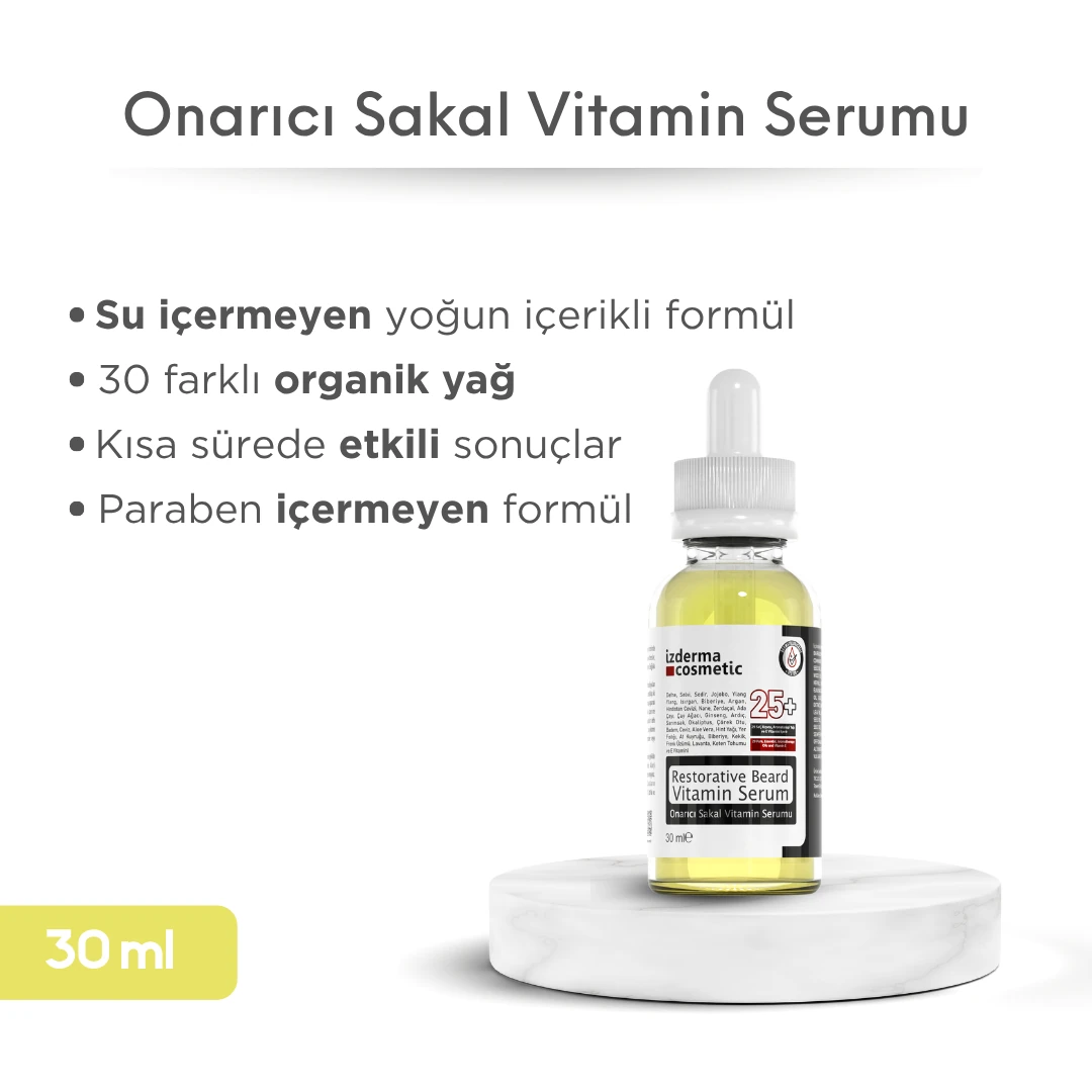 Restorative Beard Vitamin Serum