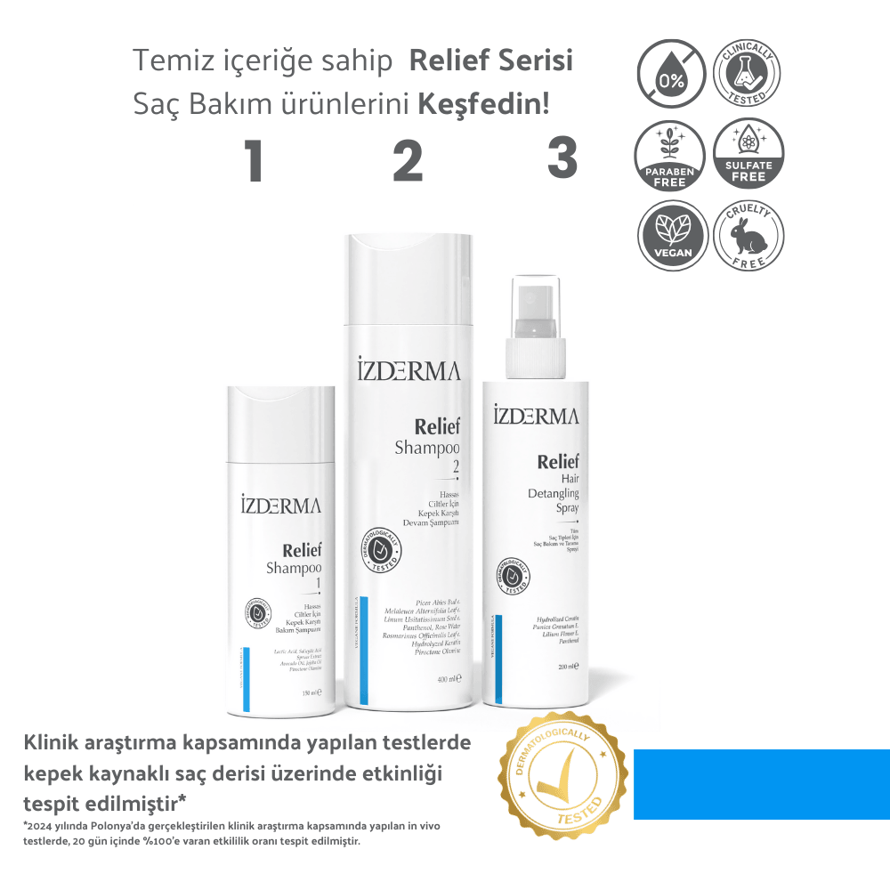 Relief Hair Detangling Spray