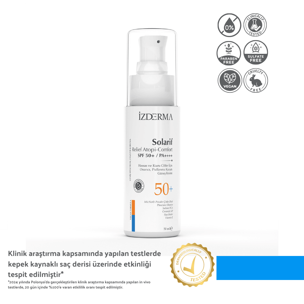 Solarif Atopi-Comfort Onarıcı Güneş Kremi 50 SPF