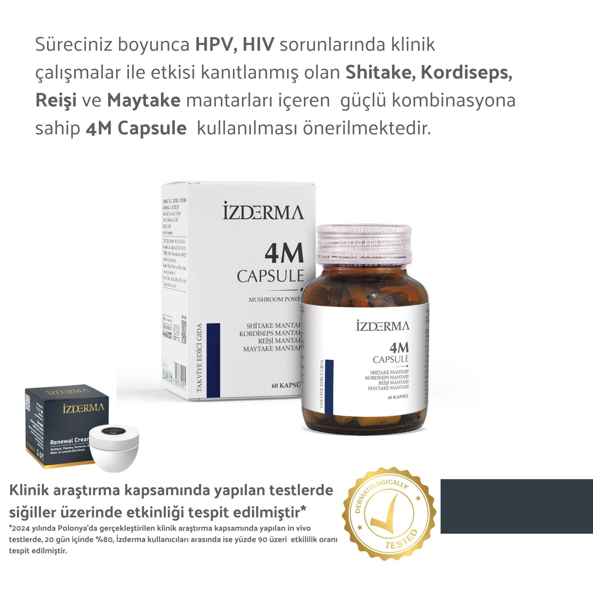 Renewal Cream & 4M Takviye Edici Gıda