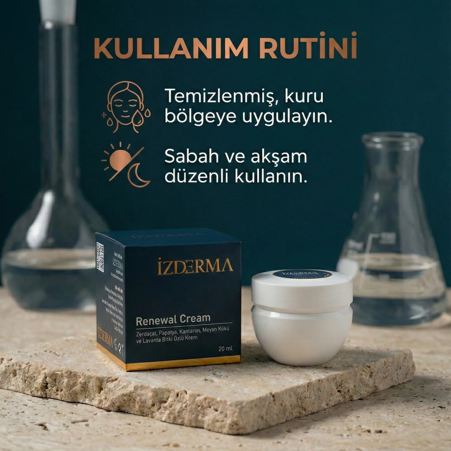 İzderma Renewal Cream 20ml – Genital Bölge Onarıcı Bakım Kremi