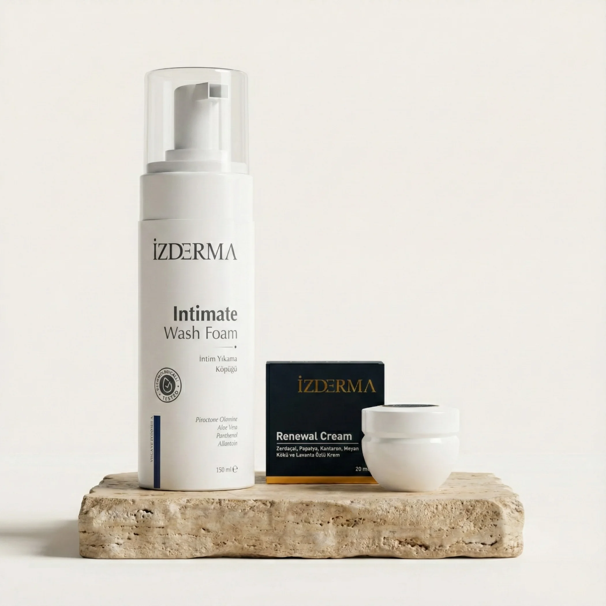 Renewal Cream 20 ml ve İntim Yıkama Köpüğü 150 ml Set