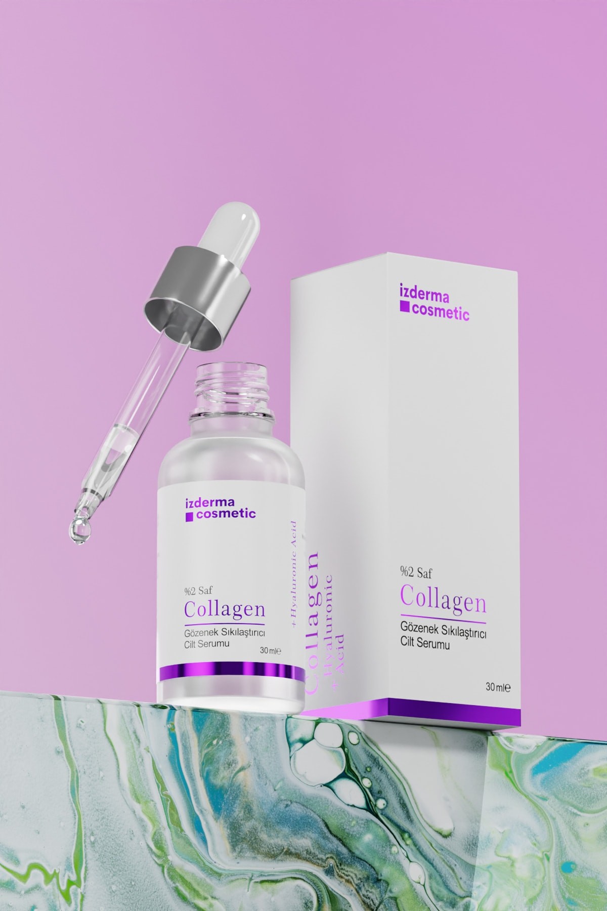 Gözenek Sıkılaştırıcı % 2 Saf Collagen Serumu