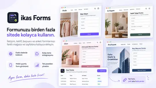 ikas Forms ekran görüntüsü 2