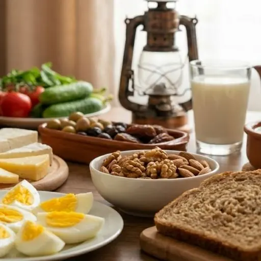 Sahurda tüketilebilecek besinler