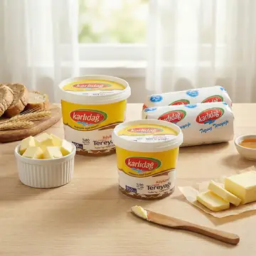 Karlıdağ Tuzlu 2 Adet 950 gr Tereyağı ve Tuzsuz 2 Adet 1 Kg Tereyağı 4'lü Paket