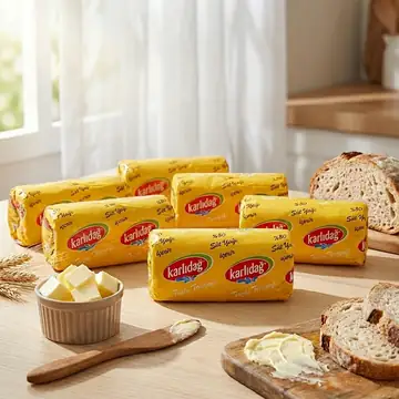Karlıdağ Tuzlu Rulo Tereyağı 1 Kg 6'lı Paket