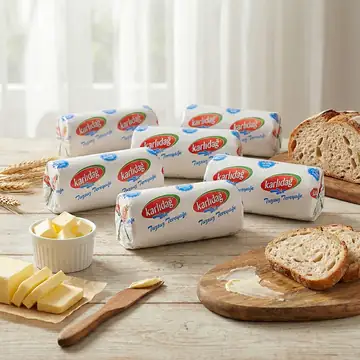 Karlıdağ Tuzsuz Rulo Tereyağı 1 Kg 6'lı Paket