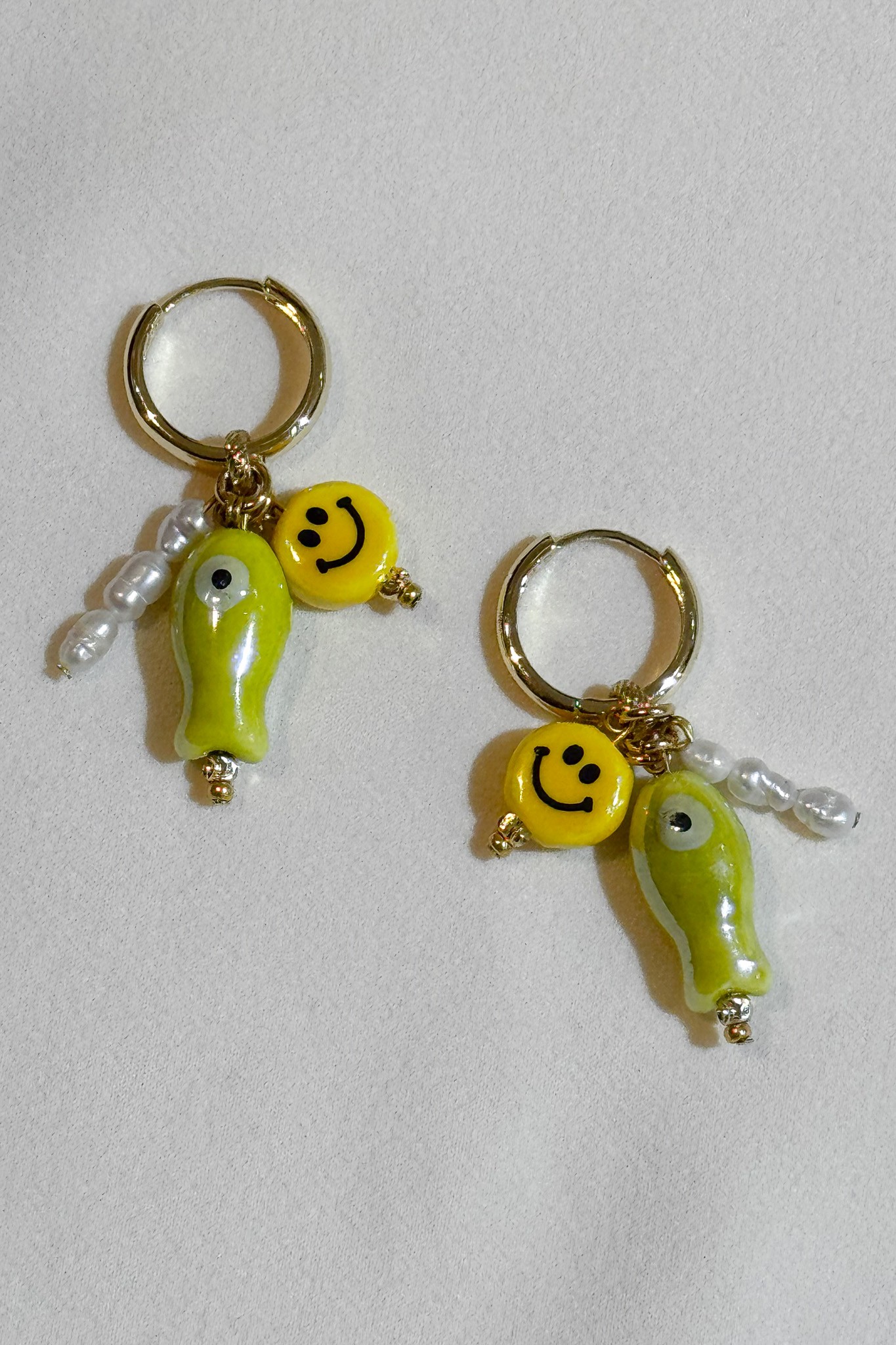 "You Make Me Smile" Küpe