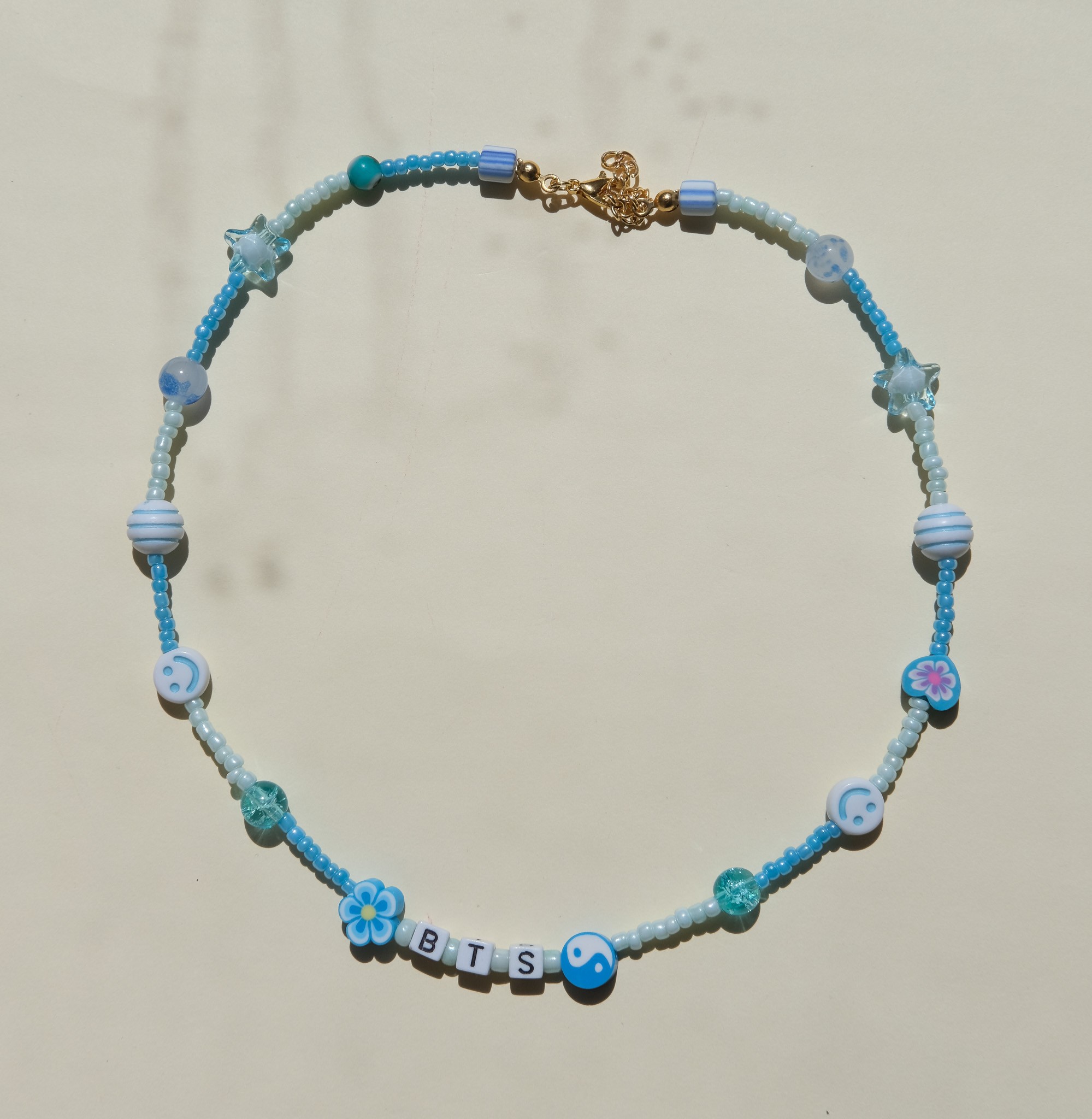 Bts Kpop Boncuklu Kolye, Kawaii Choker, Y2K Kolye