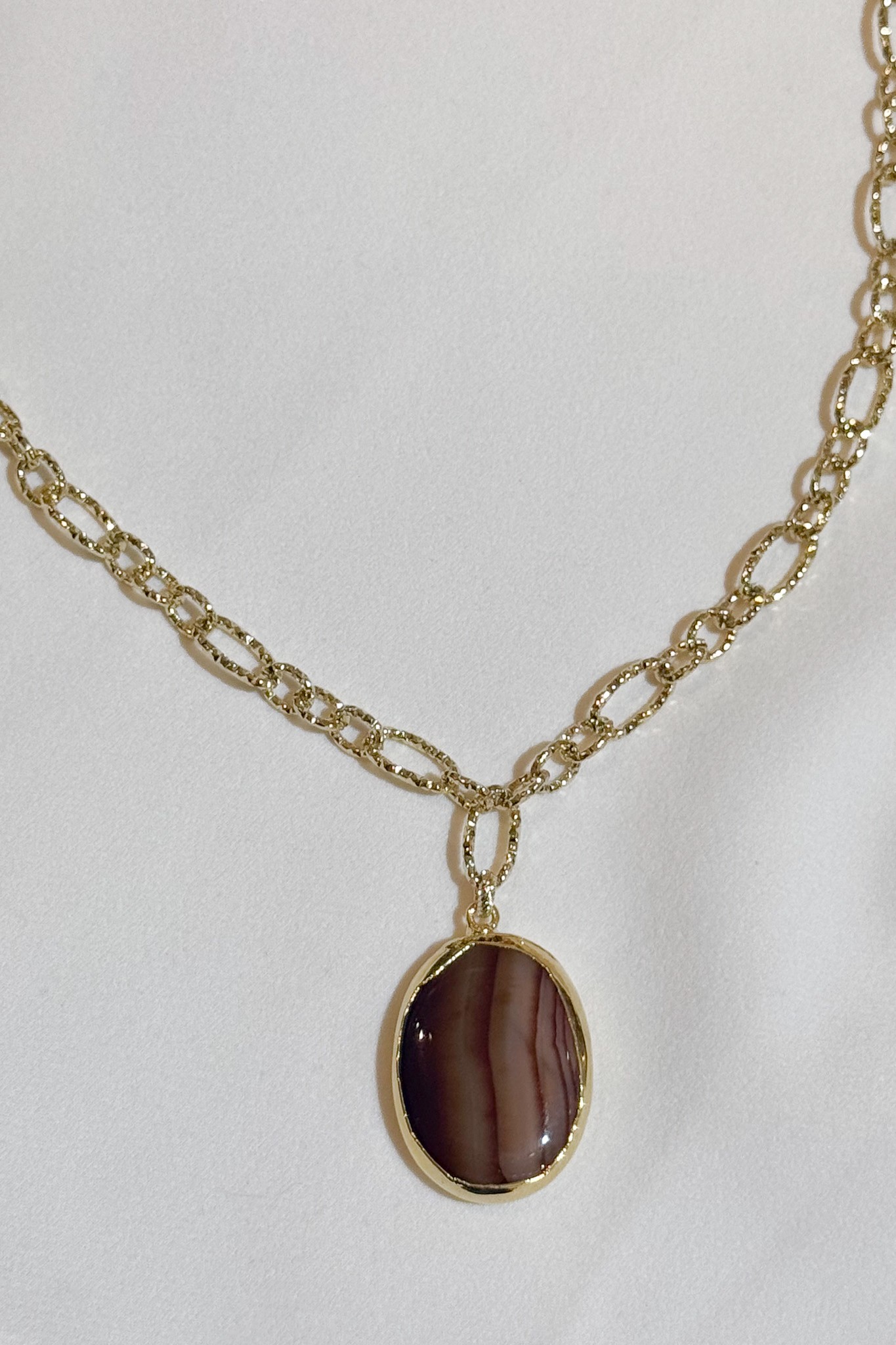 "Golden Ember" Kolye