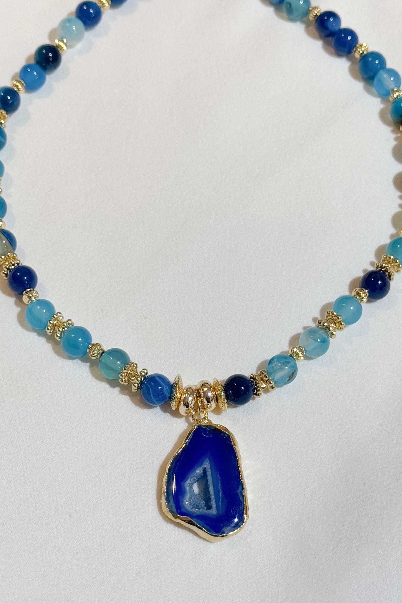 "Aqua Chic" Kolye