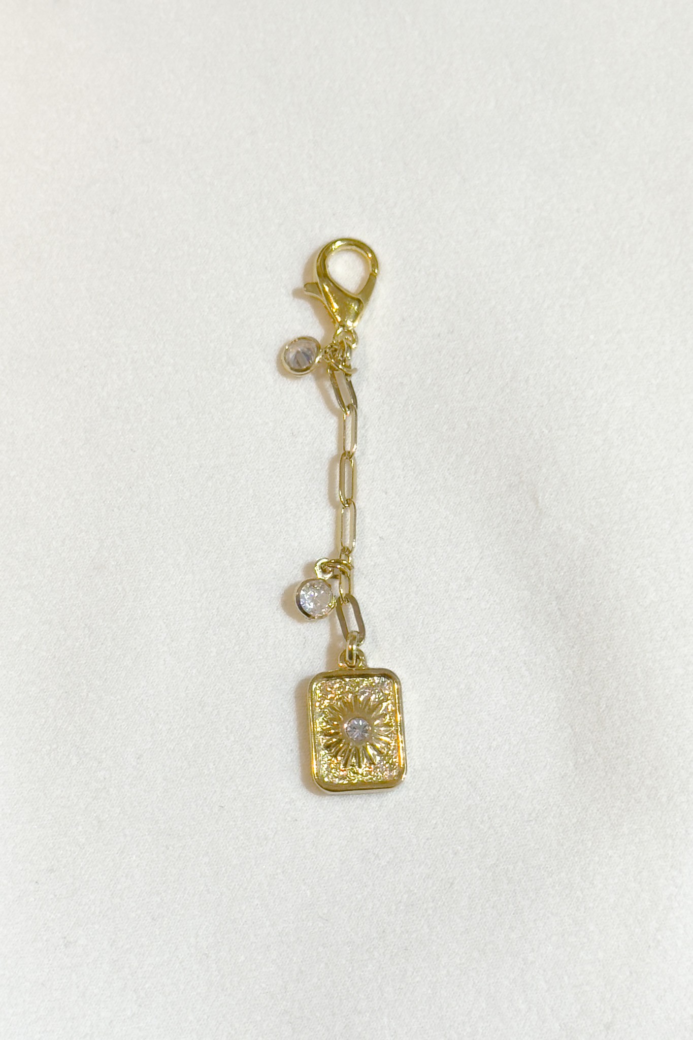 Gold Çelik Charm