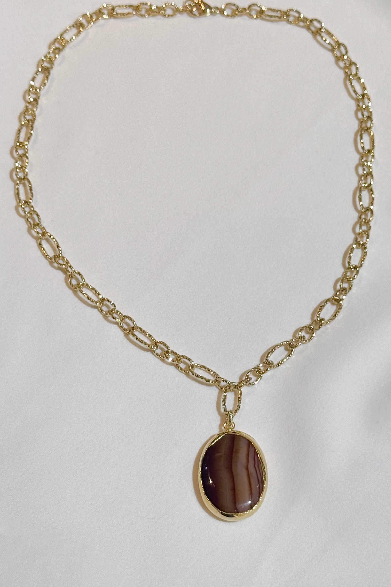"Golden Ember" Kolye