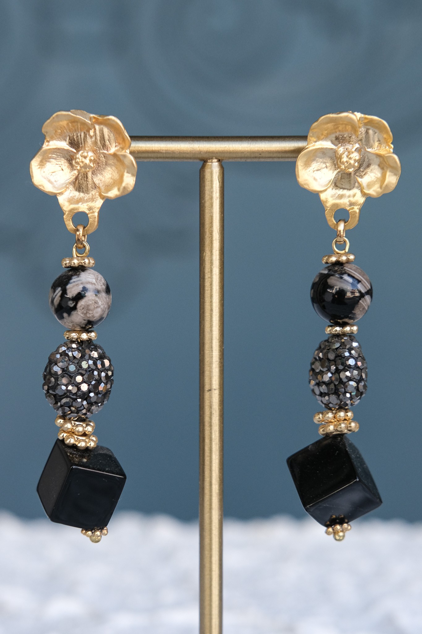 "Dark Elegance" Küpe
