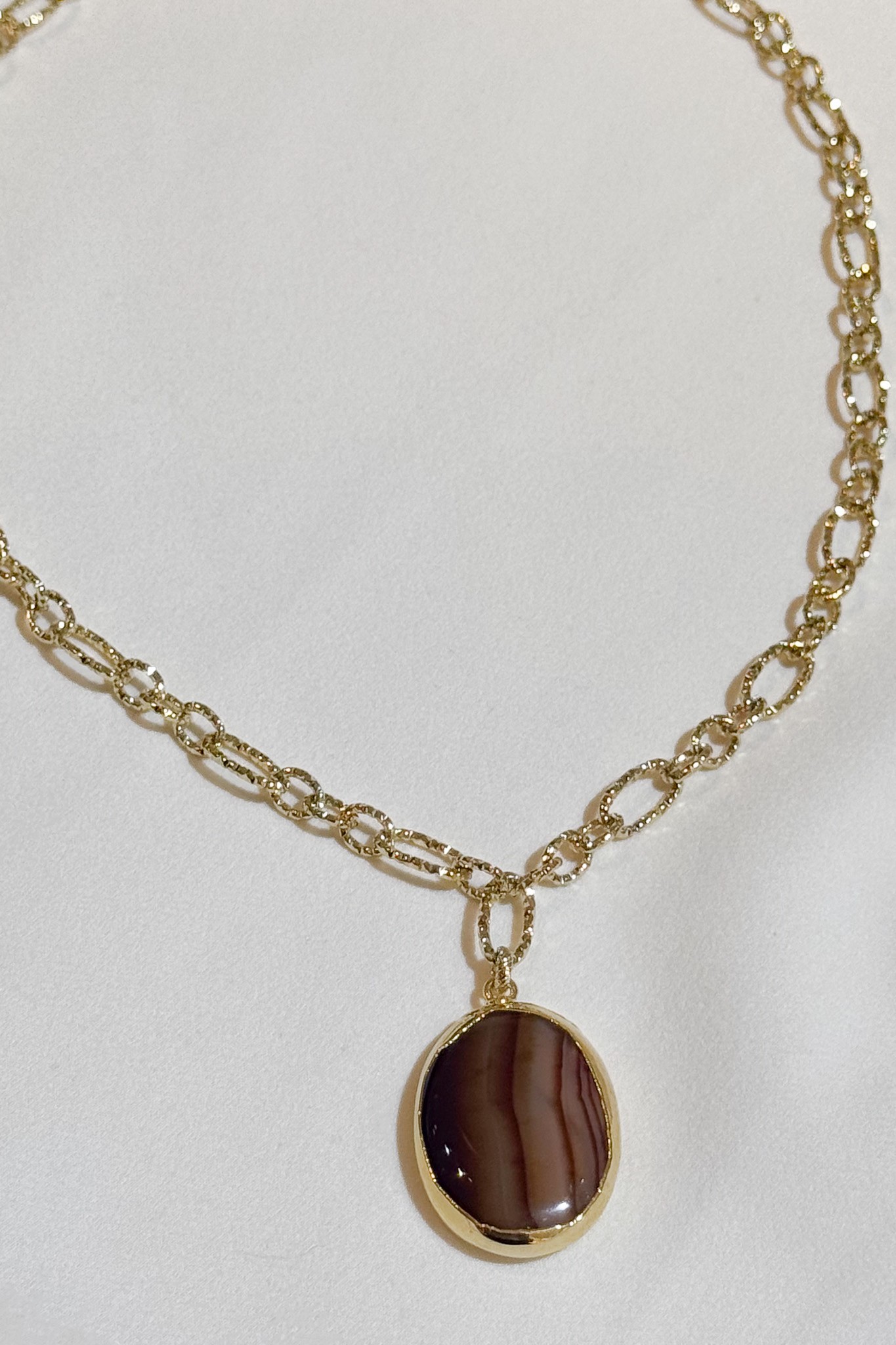 "Golden Ember" Kolye