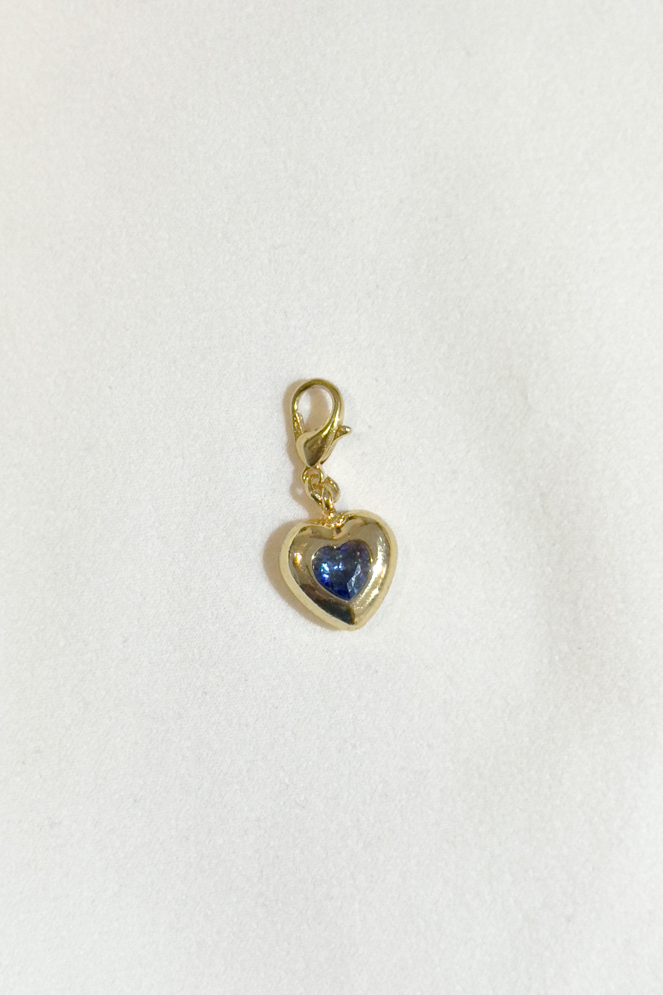 Kalp Çelik Charm