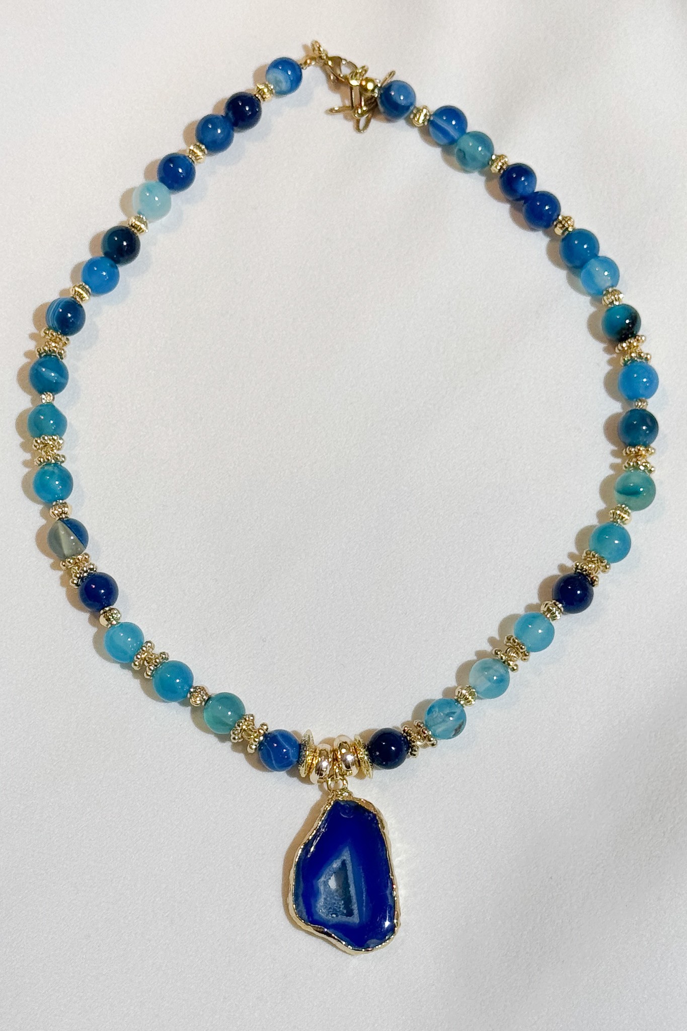 "Aqua Chic" Kolye