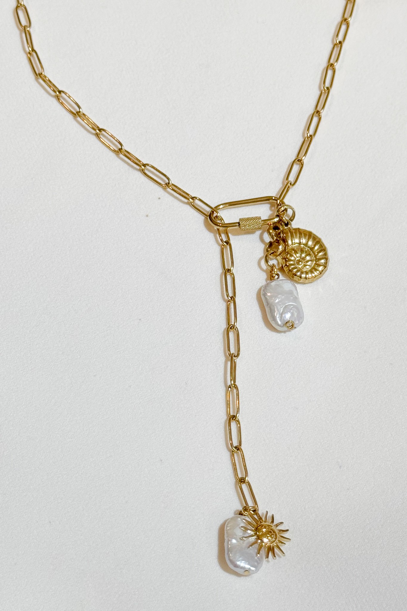 "Pearl Loop" Kolye