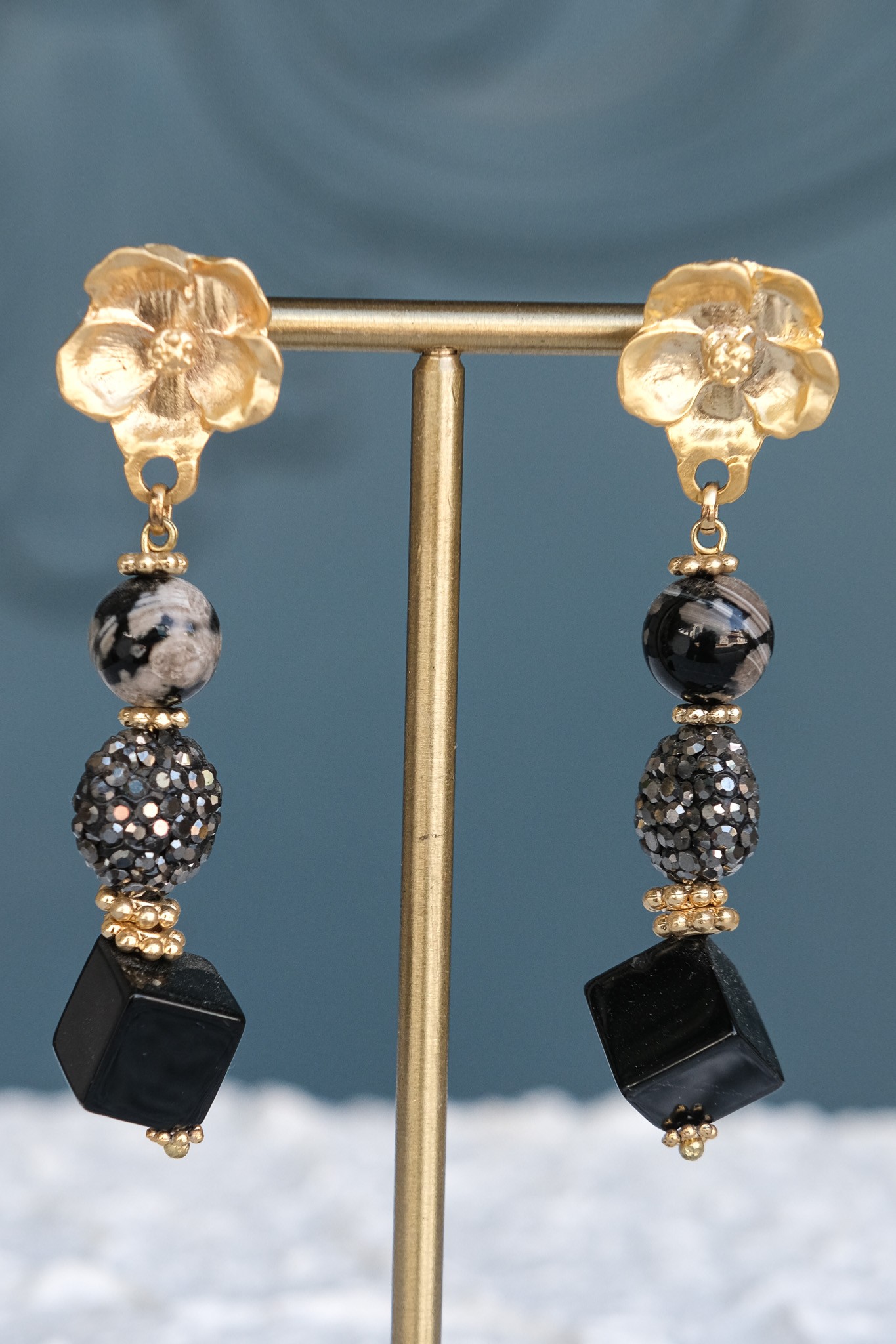 "Dark Elegance" Küpe