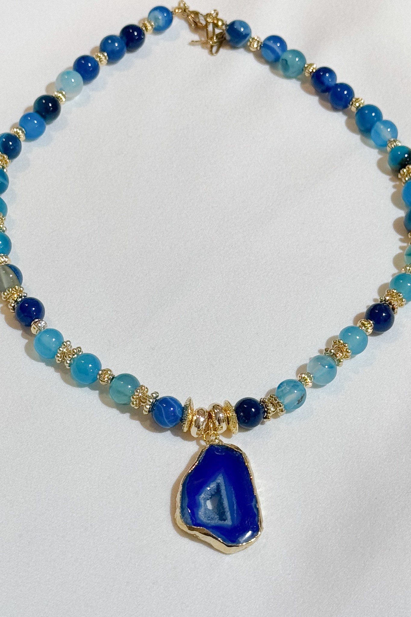 "Aqua Chic" Kolye