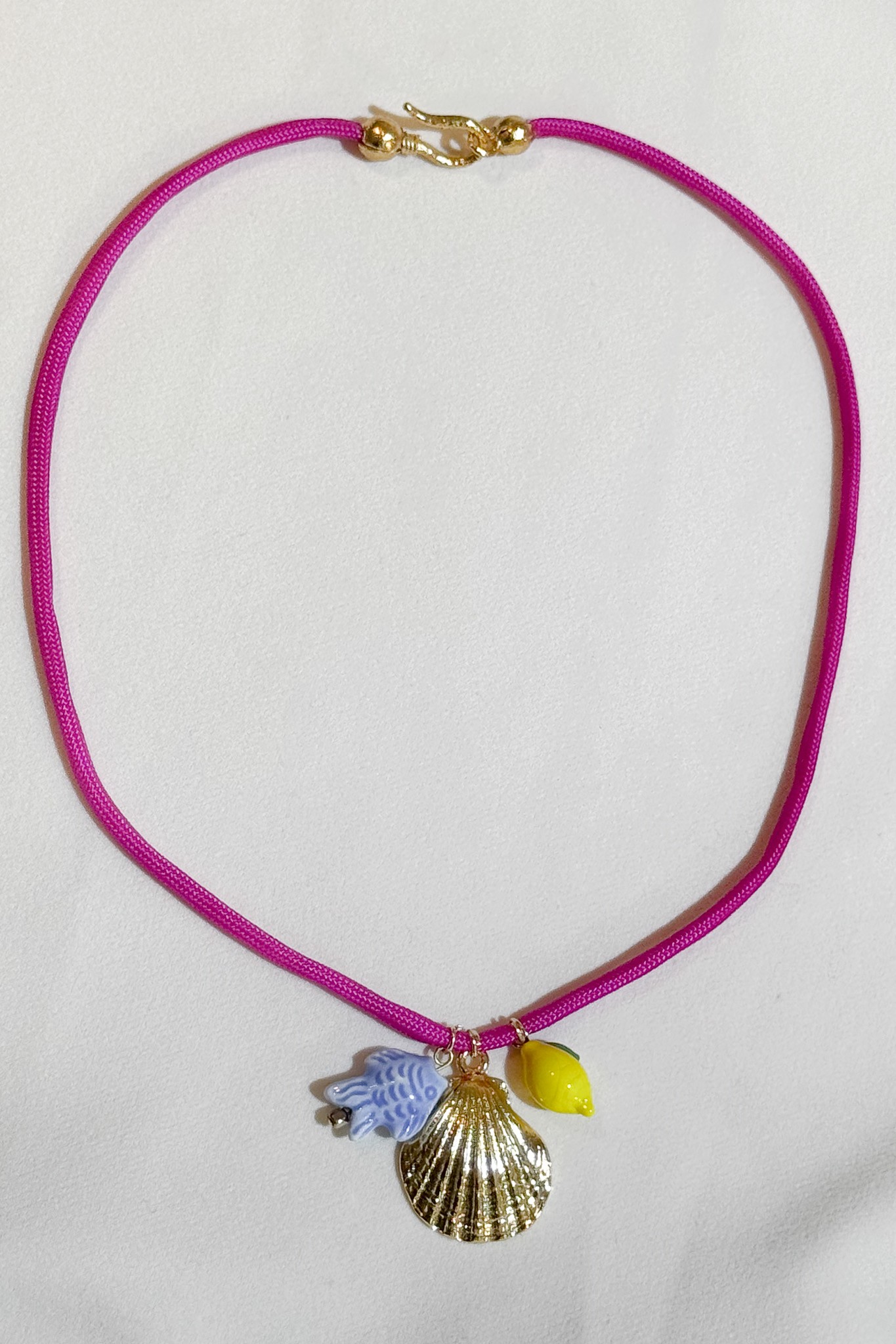 "Sun-Kissed Charms" Kolye