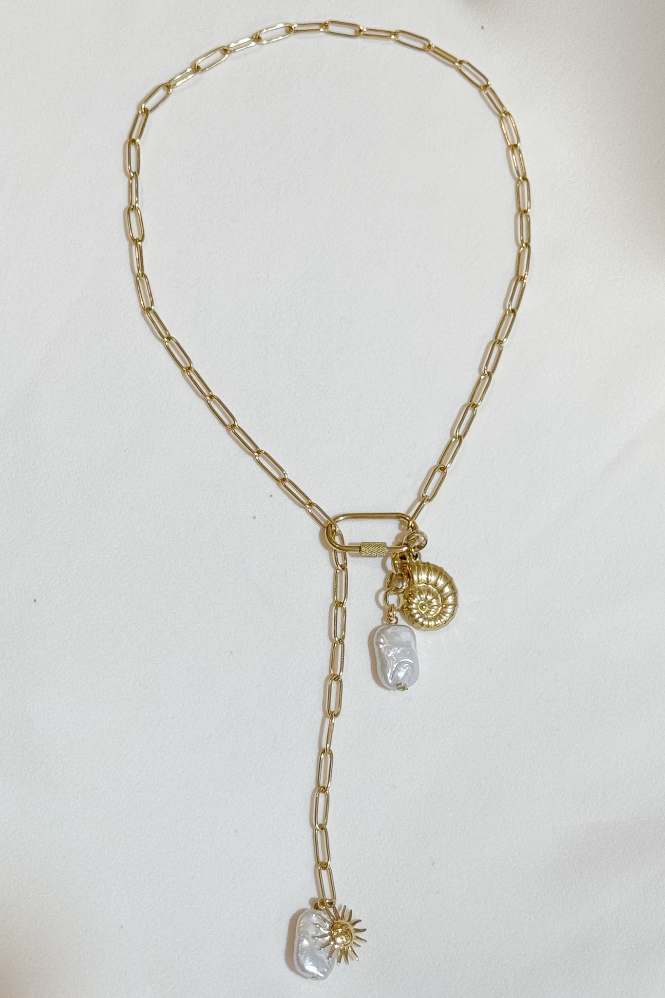 "Pearl Loop" Kolye