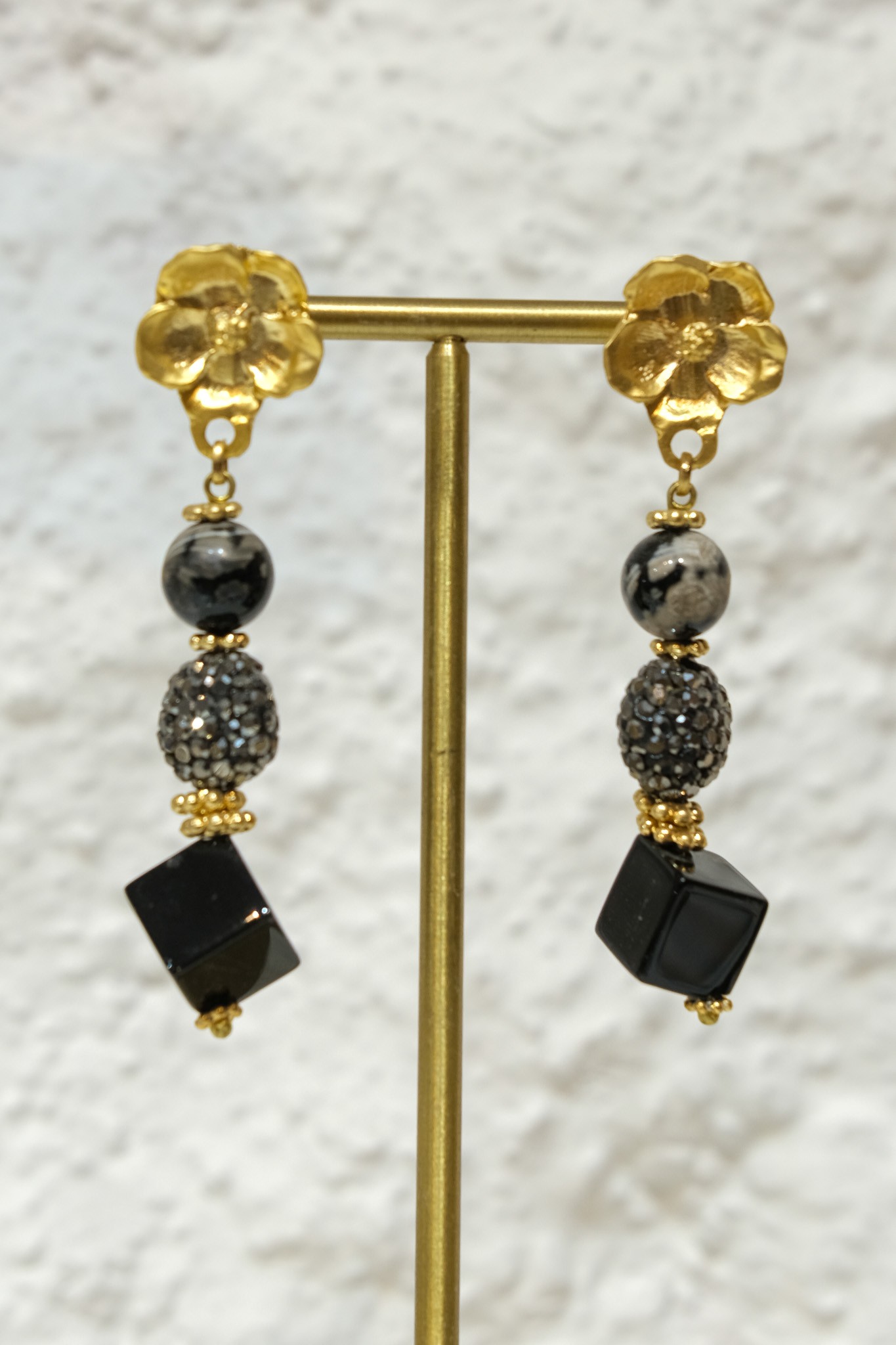 "Dark Elegance" Küpe