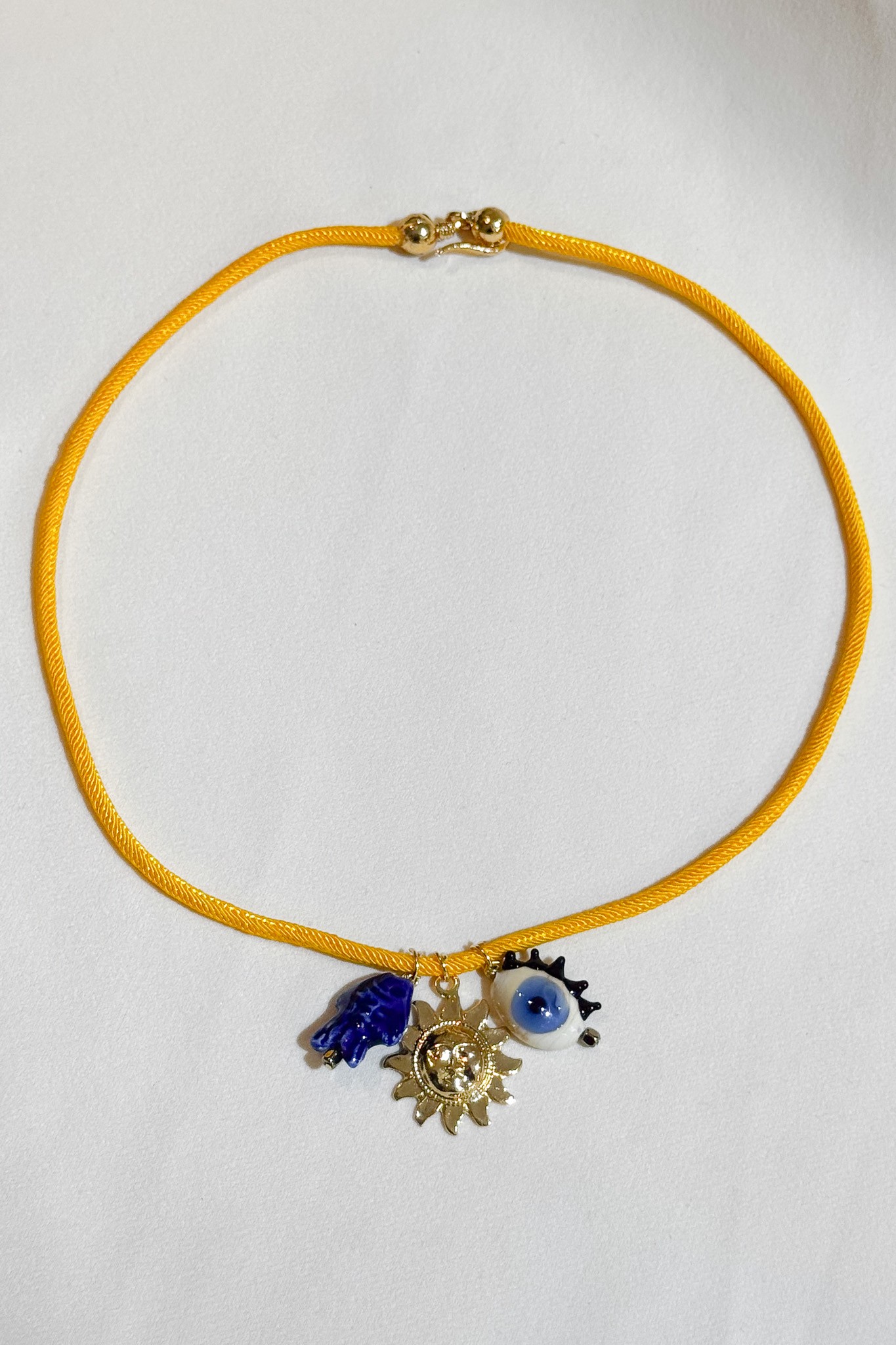 "Sun-Kissed Charms" Kolye