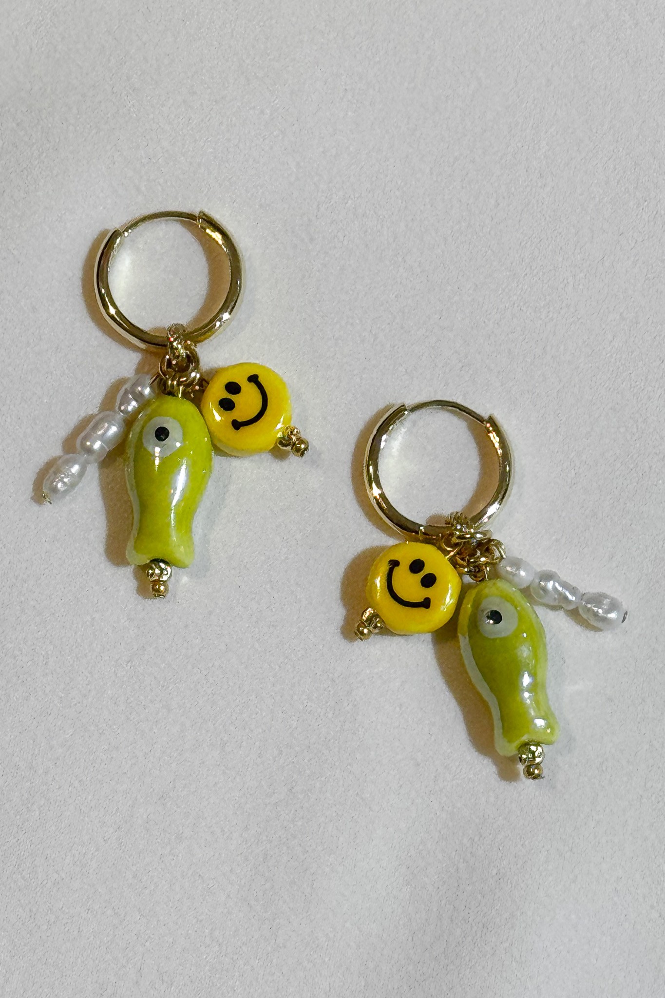 "You Make Me Smile" Küpe