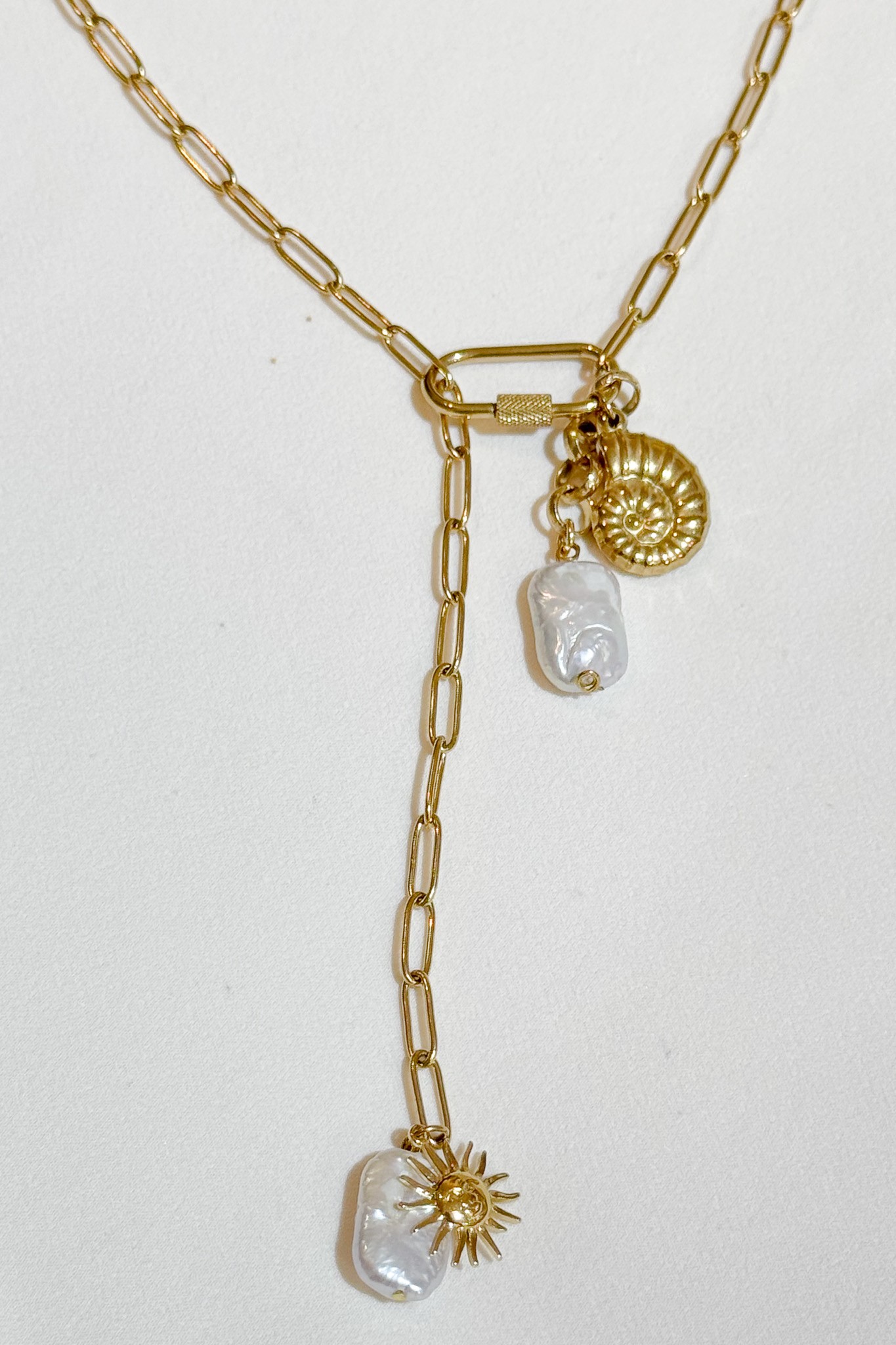 "Pearl Loop" Kolye