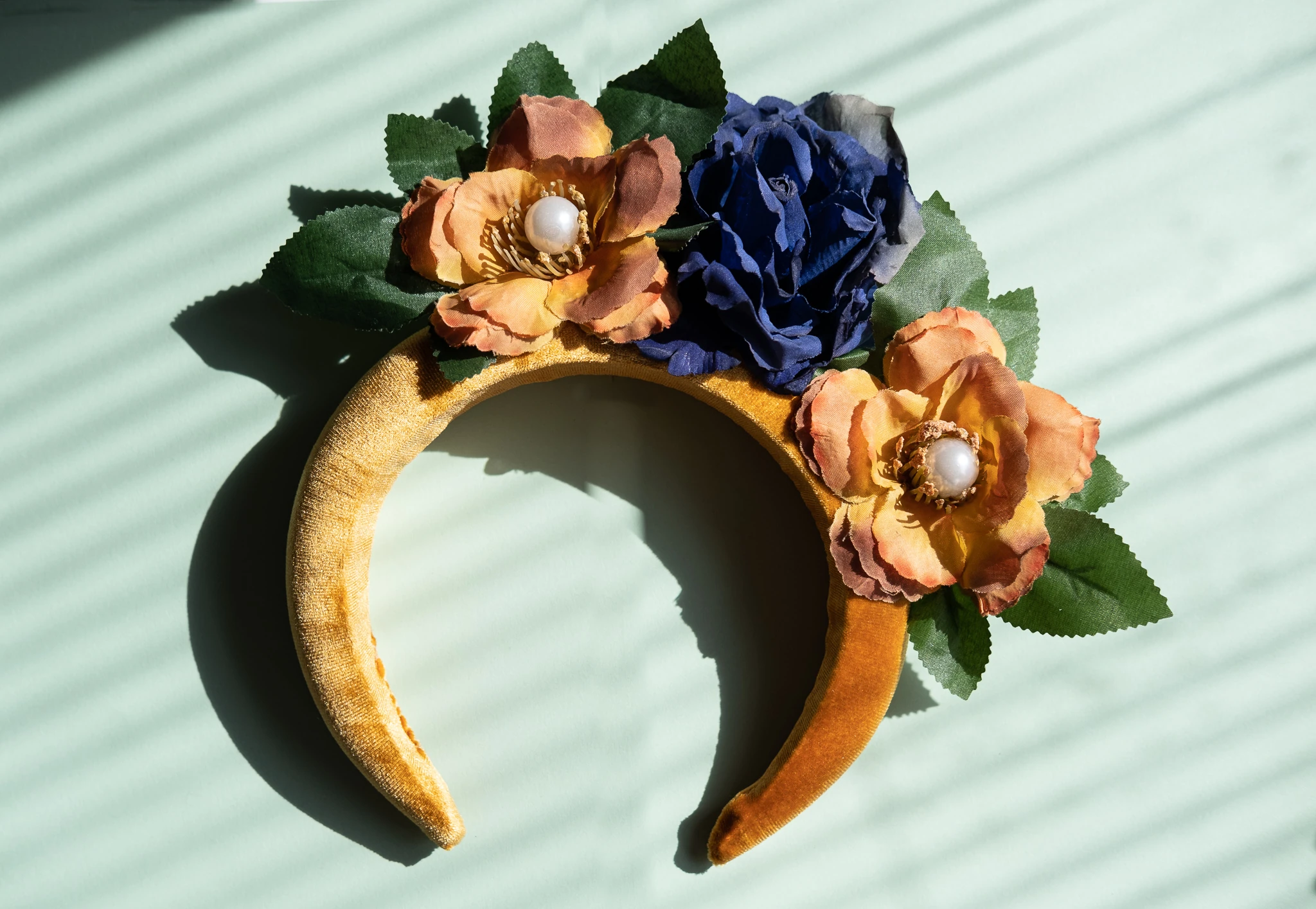 Turuncu Çiçekli Taç, Festival Tacı, Nişan Tacı, Lohusa Tacı