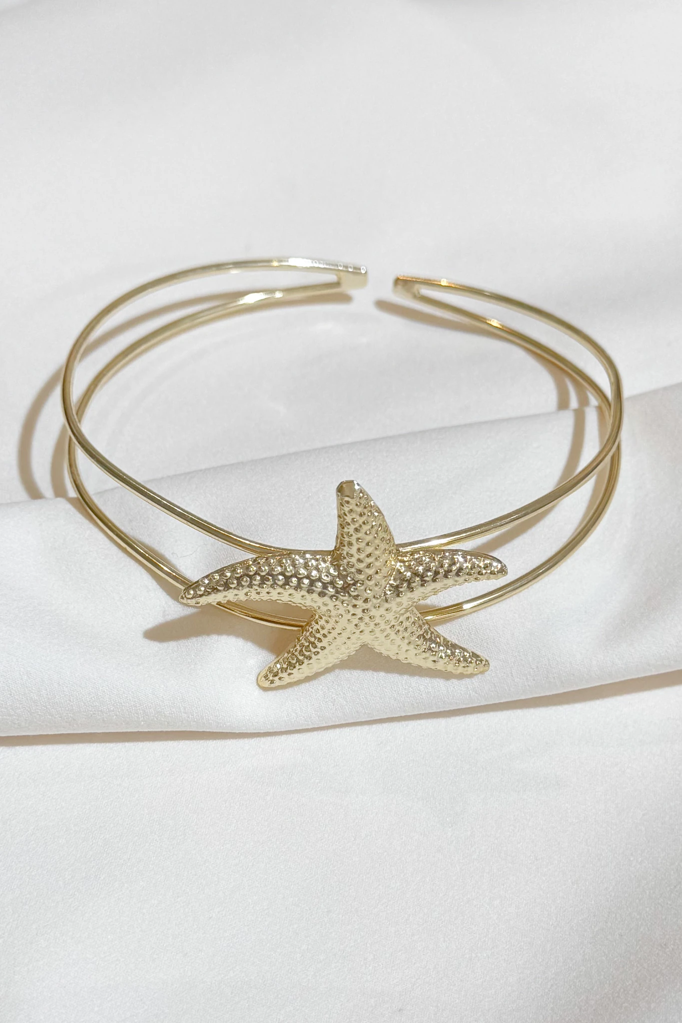Altın Kaplama Yıldızlı Pazı Bileklik